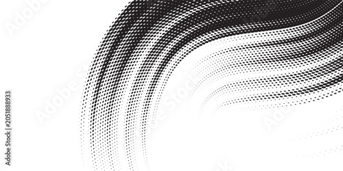 Obraz na płótnie black and white brush wrap car sticker pattern abstract banner sporty lines black and white color combination grunge brush pattern motorsport racing vector design