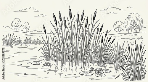 grass and tree