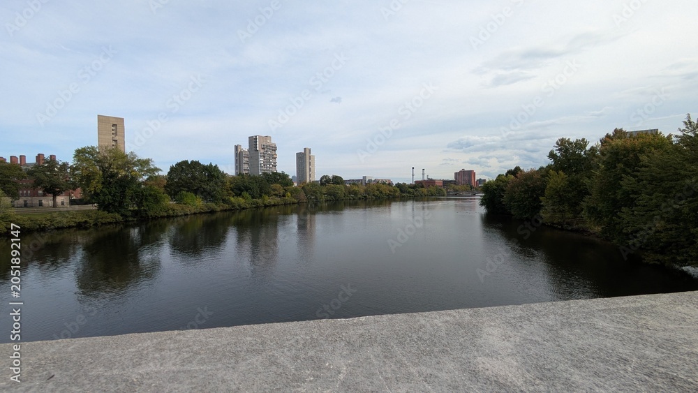 Fototapeta premium river in the city