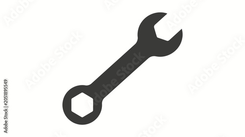 Valokuva Wrench Tool for Tightening Bolts.