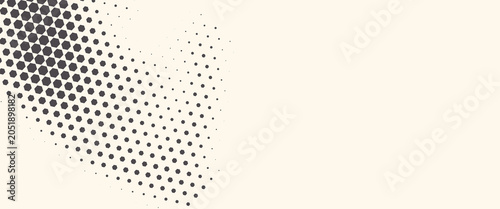 Heksagon Bentuk Vektor Gelombang Osilasi Teknologi Geometris Abstrak Diisolasi Pada Latar Belakang Cahaya. Setengah Hex Retro Pola Sederhana. Wallpaper Teknologi Dinamis Gaya Minimal 80-an