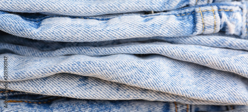 Stack of different stylish ...