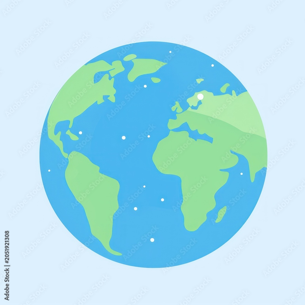 Naklejka premium Earth astronomy universe planet.