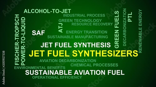 Jet Fuel Synthesizers Word Cloud