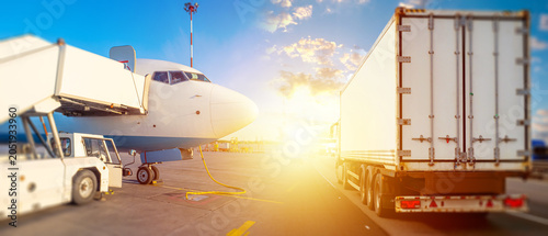 Air cargo logistics. Freigh...