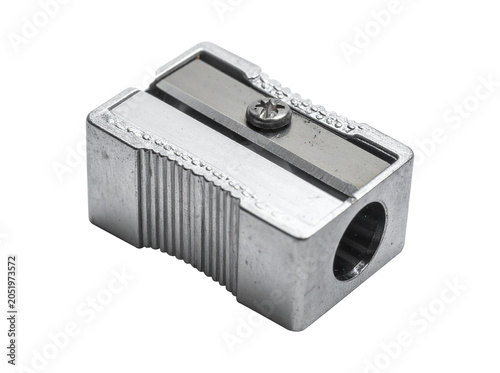 pencil sharpener on white background isolated