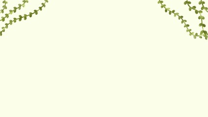 floral frame hand draw design