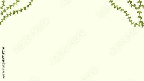 floral frame hand draw design