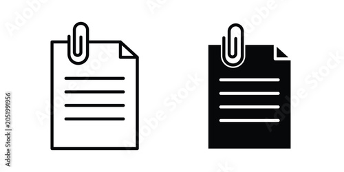Attach document icon