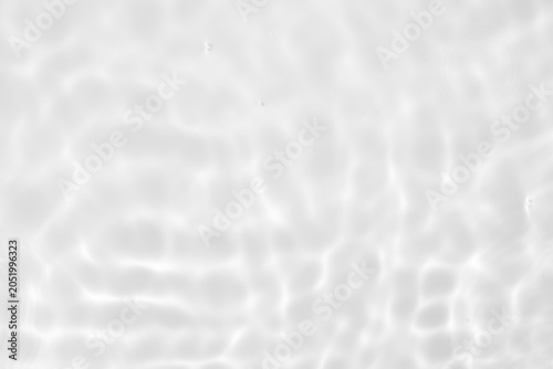 Abstract white transparent water shadow surface texture natural ripple background