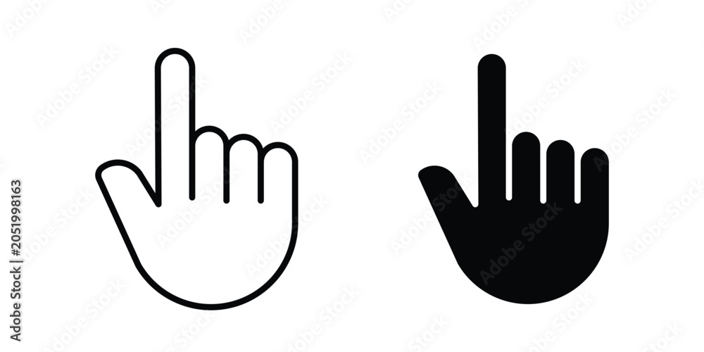 Fototapeta premium Cursor hand icon
