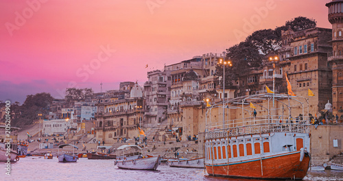 Varanasi Ghats at Dawn