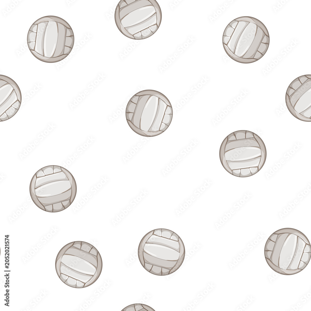 Fototapeta premium pattern volleyball ball sport cartoon. volleyball ball sport sign vector