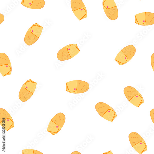 Foto pattern cozy swaddle wrap cartoon
