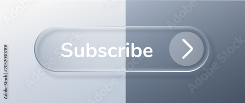 Glass cta like with button subscribe liquid for ui web box. 3d effect now with glass info share for transparent text vector. Element icon glass with shop button frame for subscribe badge cta