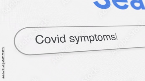Covid Symptoms Search Prompt