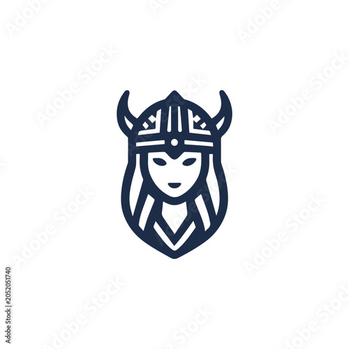 Φωτογραφία Viking Girl Logo