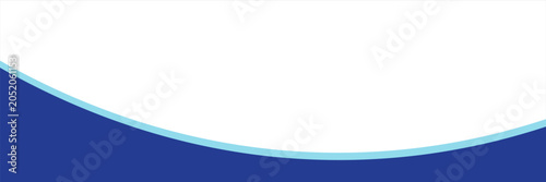 Bild auf Leinwand Divider Header for App, Banners or Posters