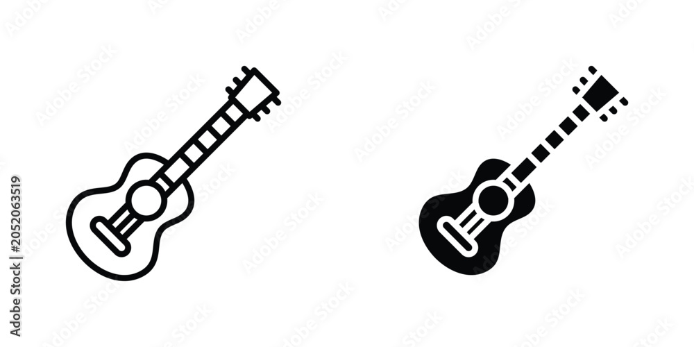 Fototapeta premium Guitar icon