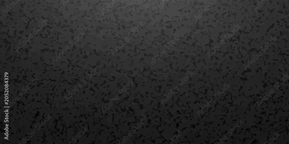 Fototapeta premium Dark black foil glass texture background. Abstract gradient, bright light reflections, and a shiny, rough textured surface. Premium and elegant glass effect background