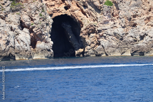 The coast of Mallorca