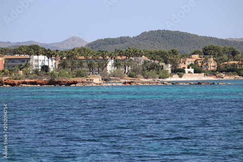 The coast of Mallorca