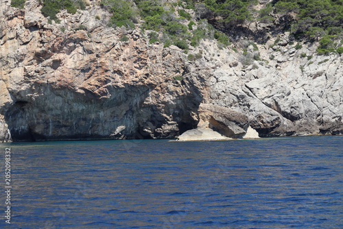 The coast of Mallorca