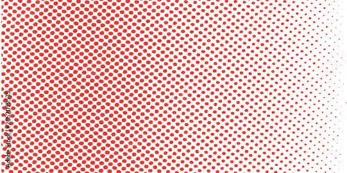 red LED panel light with screen overlay and digital grid board effect. 3D concert stage texture or television studio pattern. Neon dot glow or abstract halftone points for technology art displays.