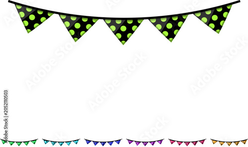 Foto pumpkin halloween garland cartoon