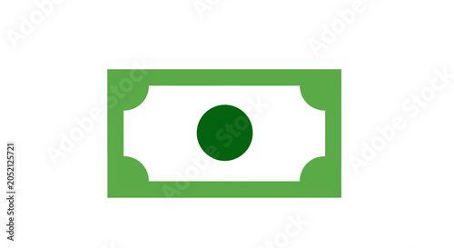 Fotografie Green Paper Currency Bill Finance Money.