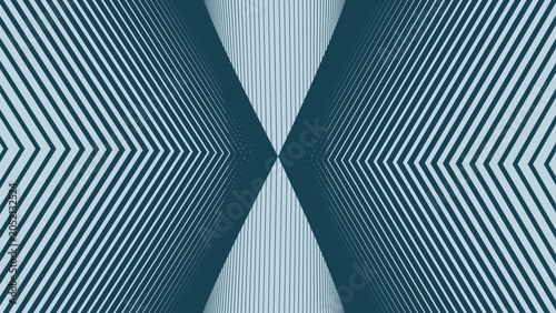 Photos Abstract Geometric Pattern with Symmetrical Lines and Perspective Depth Effect