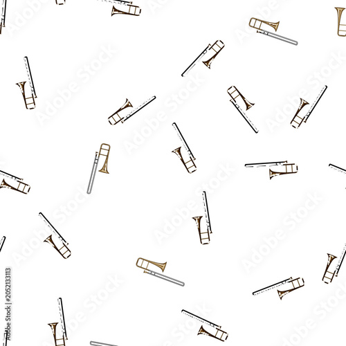 Foto pattern chardonnay trombone cartoon