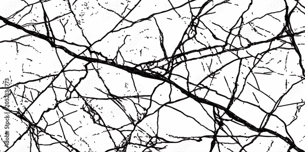 Obraz premium Elegant White Marble Background with Dense Black Veining Luxury Stone Surface Texture.