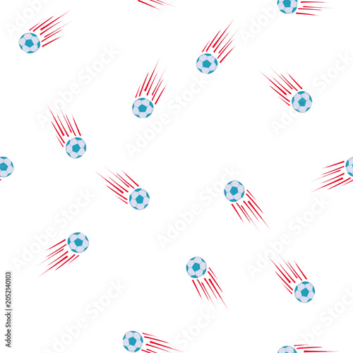Foto pattern strike speed soccer ball cartoon