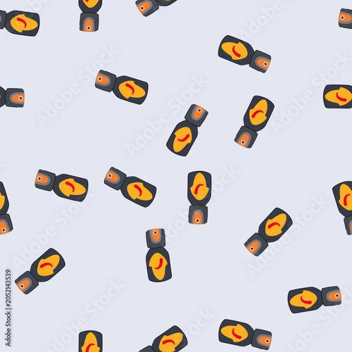 Bilde på lerret pattern pepper spray bottle displaying a chili pepper symbol, representing perso