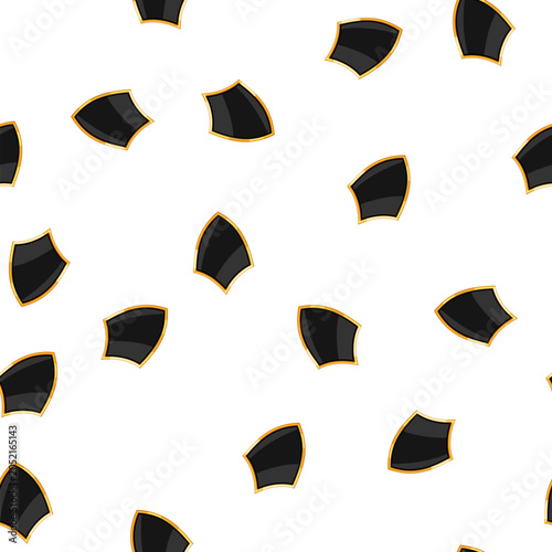 Foto pattern crystal shield golden luxury cartoon