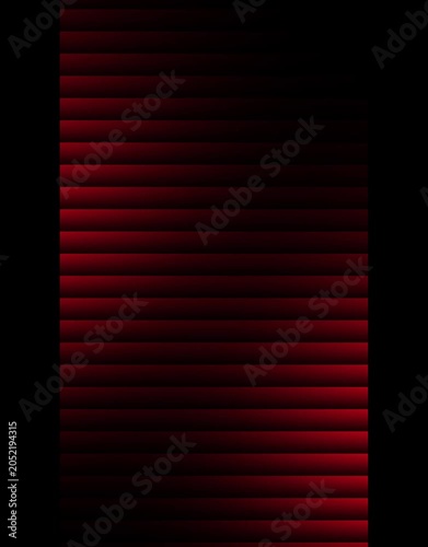 Seamless Looping Animated Dark Red Horizontal Stripe Background Scrolling Down on Black
