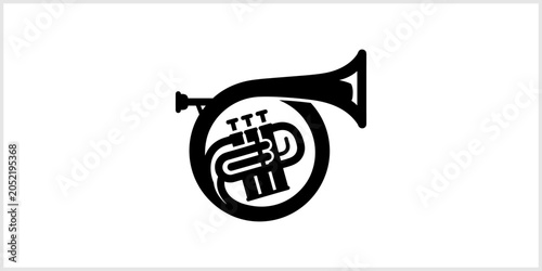 French Horn Silhouette