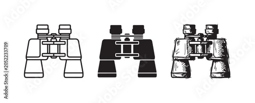 Foto Eight religious altar icons, complete with crosses and candles, rendered in a variety of design styles