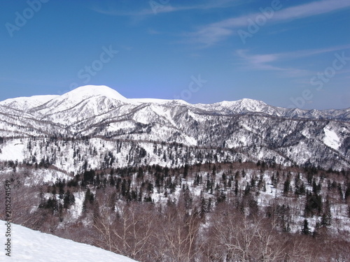 Winter hike at Mt.Bihinai
