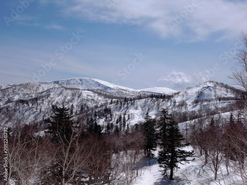 Winter hike at Mt.Bihinai