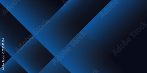 Blue design black abstract background geometry shine and layer element vector for presentation abstract