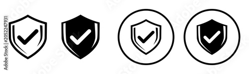 Tableau sur toile Extended protection icon