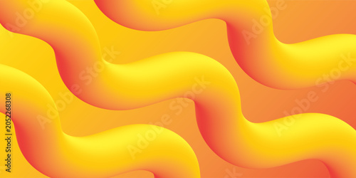 Fotografie Abstract retro geometric background designed in a bold Memphis style, featuring