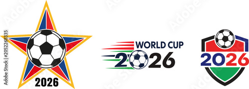Fotografía 2026 fifa world cup official logos