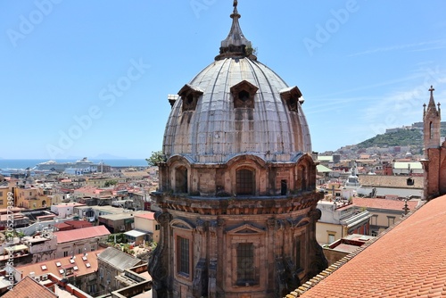 Napoli - Cappella di San Gennaro dal tetto del duomo