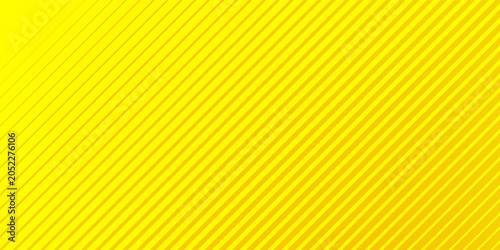 Modern bright yellow background with lines pattern abstract