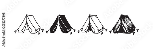 Konstfotografi Hand-drawn icons depicting financial crisis and economic downturn, including deb