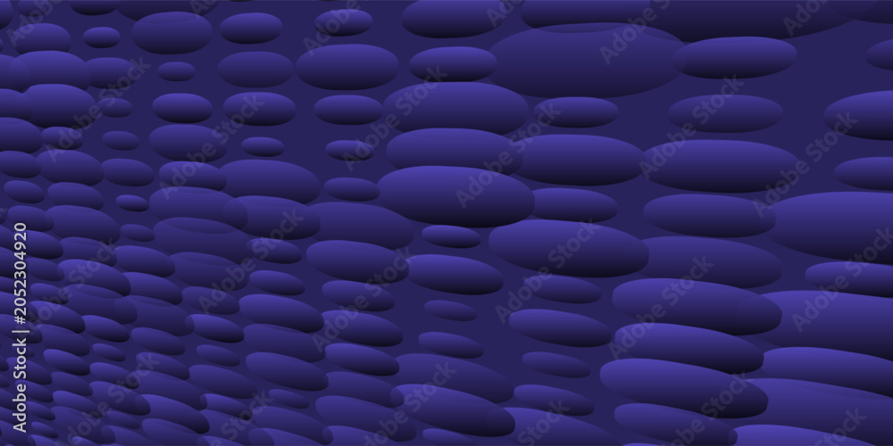 Obraz premium Abstract Purple Bubble Pattern Background, minimalist With Gradient Circles And Seamless Geometric Repeating Texture pattern geometric graphic vector ilustrations.