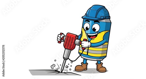 Winter sports enthusiast with snowboard and helmet.